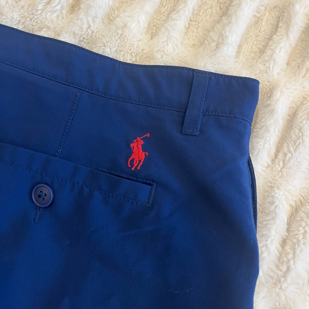 Polo Ralph Lauren Blue Performance Shorts Size 38‎ - Picture 6 of 6